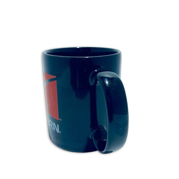 Vintage Saturn Coffee Mug Black Red Car Auto Collectible Motor Vehicle Cup. - Picture 3 of 6